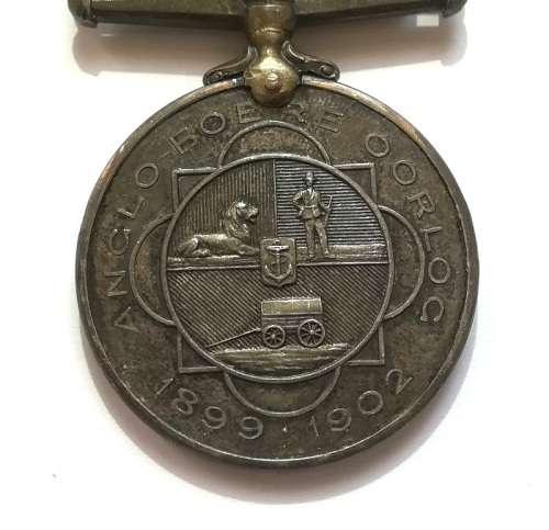 ANGLO BOER WAR 1899-1902 MEDAL - BURGER JJ PRINSLOO