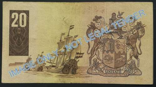 GERHARD DE KOCK 20 RAND 3RD ISSUE **REPLACEMENT** NOTE