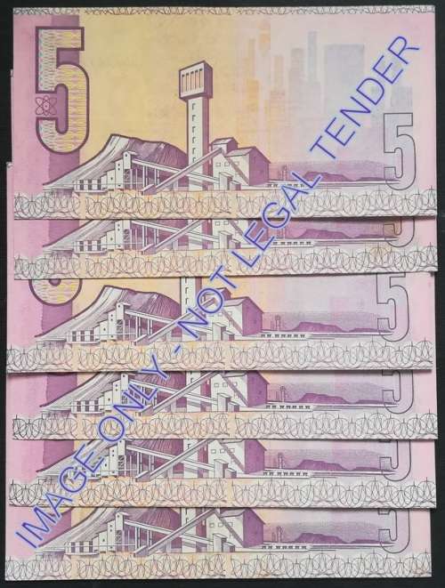 C L STALS  5 RAND 1ST ISSUE 6 NOTES **BID PER NOTE**