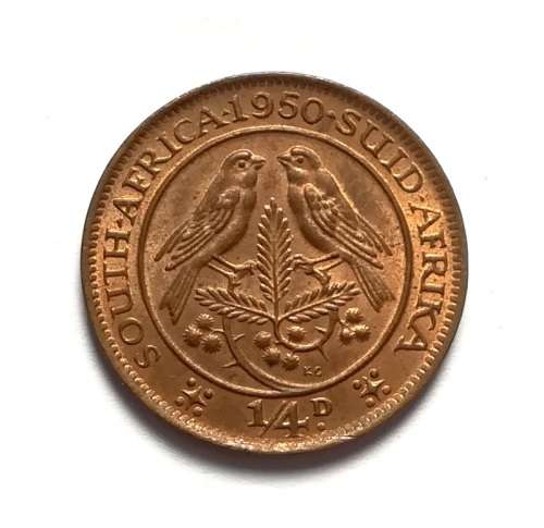 UNION 1950 1/4 PENNY