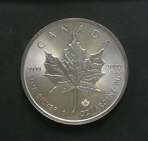 2016 CANADA 1 OUNCE FINE SILVER MAPLE DOLLAR