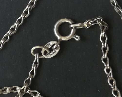 STERLING SILVER CHAIN 760MM 5.5G