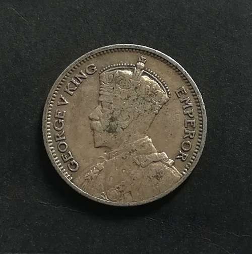 SOUTHERN RHODESIA 1935 SILVER 6 PENCE
