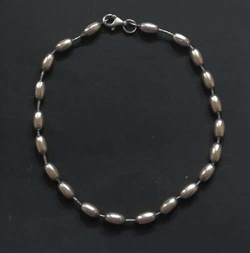 STERLING SILVER BRACELET 220MM 7.5G