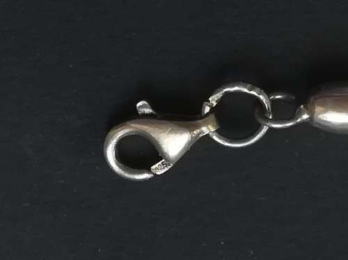 STERLING SILVER BRACELET 220MM 7.5G