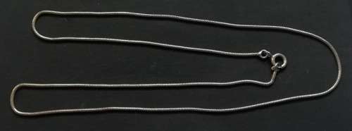 STERLING SILVER   CHAIN 450MM 4.4G