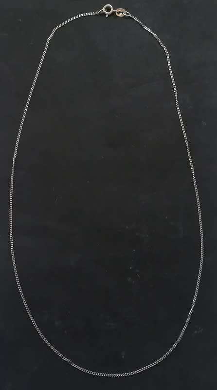 STERLING SILVER - ITALY  CHAIN  450MM 2G