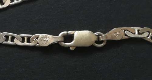 STERLING SILVER ITALY  CHAIN  420MM 7.4G