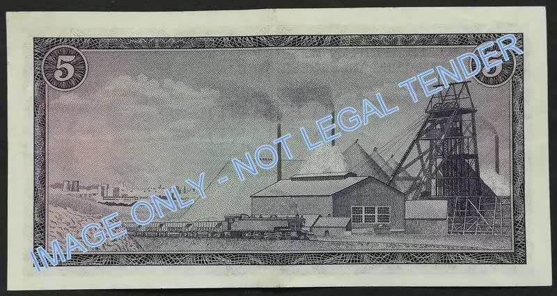 TW DE JONGH 5 RAND 3RD ISSUE