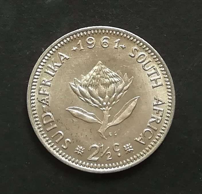 REPUBLIC 1961 2.5 CENT **EXCELLENT**