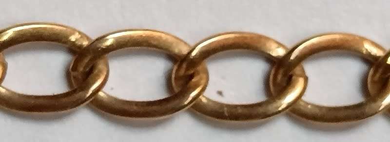 9CT GOLD .375 CHARM BRACELET WITH SNOOPY CHARM 3.6GRAMS 190MM LONG