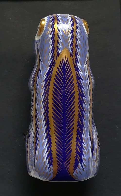 ROYAL CROWN DERBY CHIPMUNK PAPERWEIGHT/ORNAMENT 105X42MM
