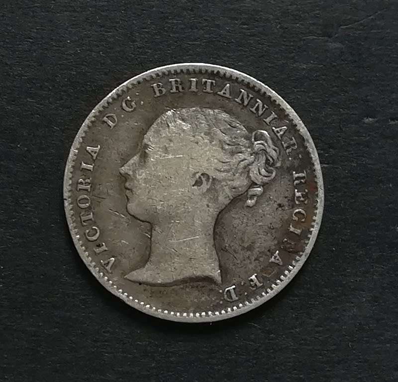 GREAT BRITAIN 1840 3 PENCE *SILVER*