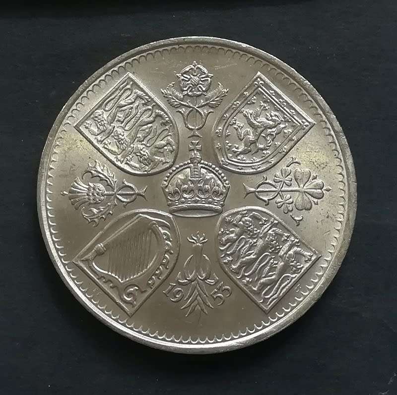 GREAT BRITAIN 1953 5 SHILLINGS