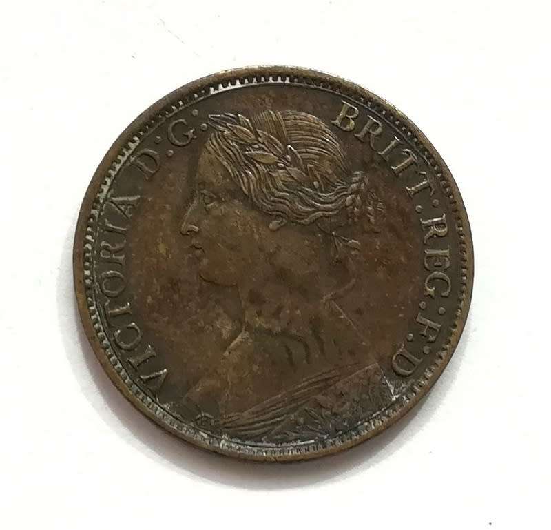 GREAT BRITAIN 1862 1/4 PENNY