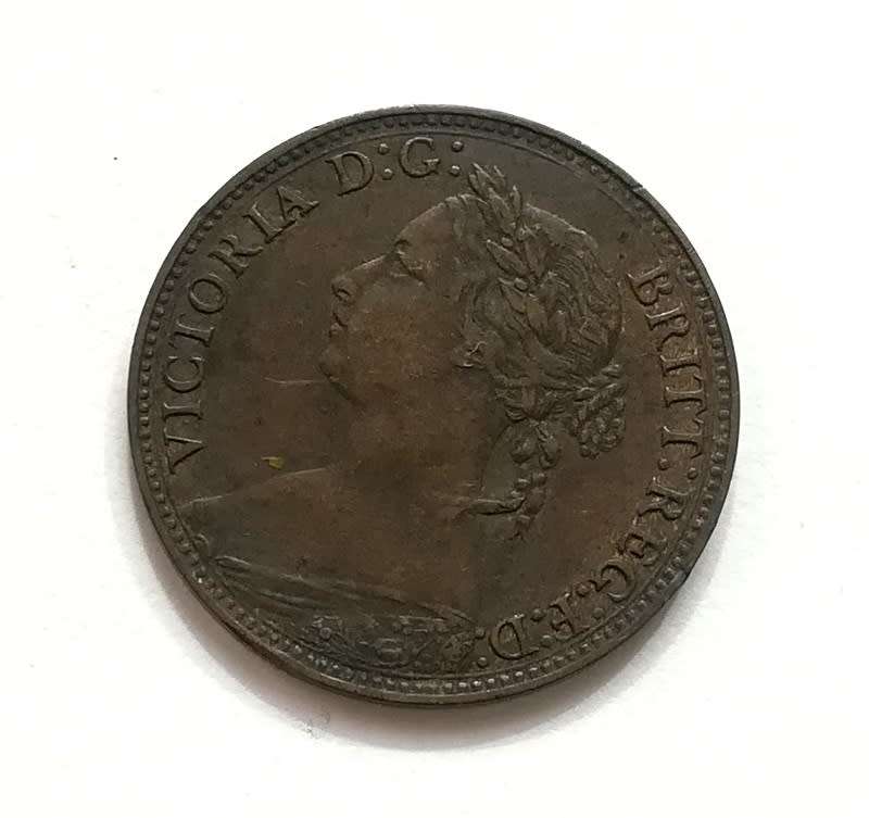GREAT BRITAIN 1881 1/4 PENNY