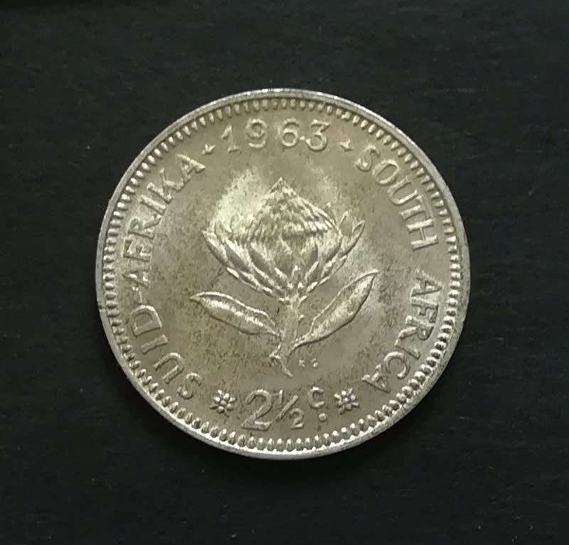 REPUBLIC 1963 2.5 CENTS *EXCELLENT*