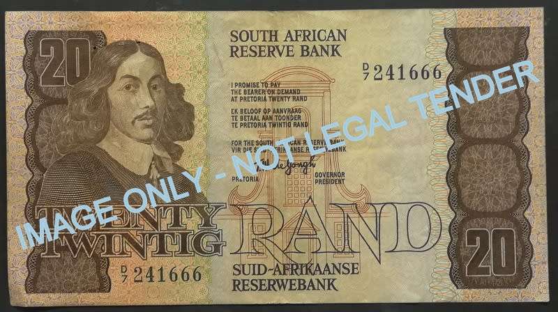 T W DE JONGH 20 RAND