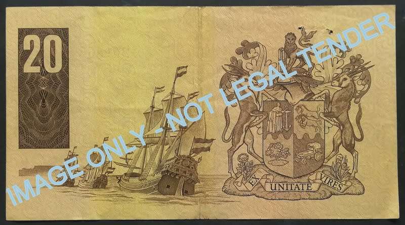 T W DE JONGH 20 RAND