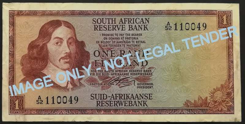 G RISSIK 1 RAND 2ND ISSUE