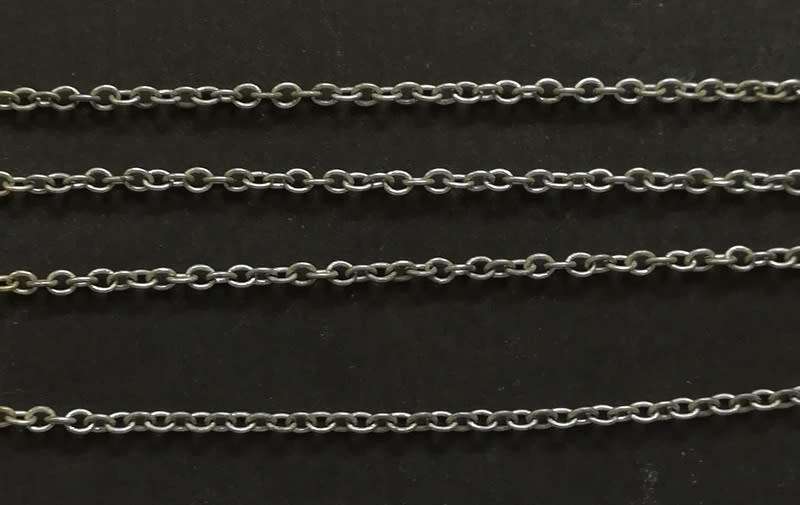 STERLING SILVER CHAIN 450MM 2 GRAMS