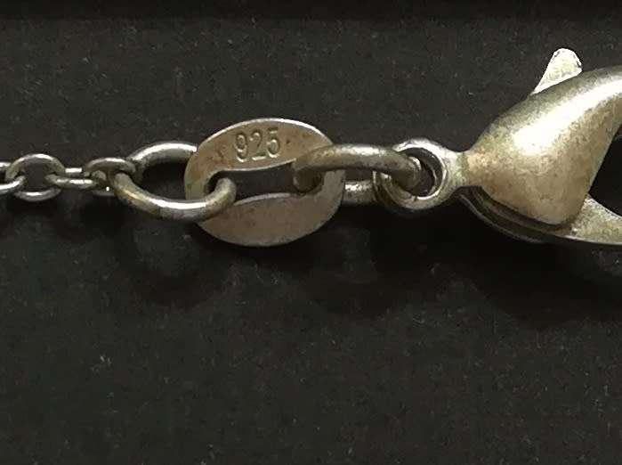 STERLING SILVER CHAIN 450MM 2 GRAMS