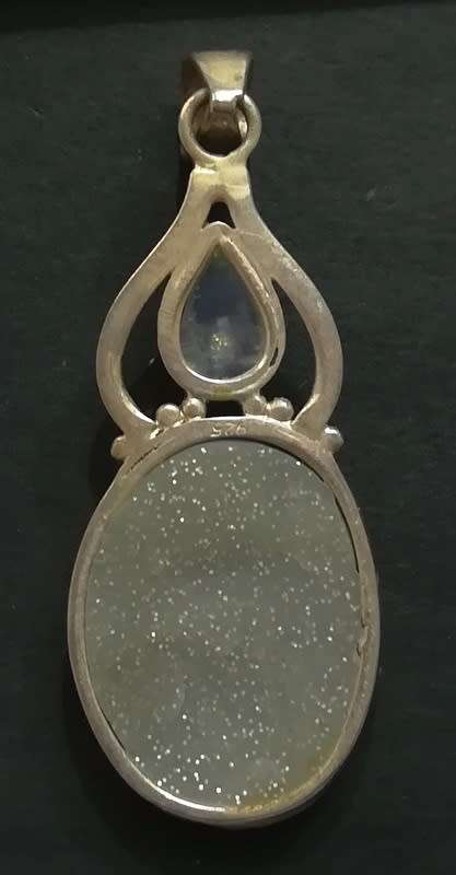 STERLING SILVER  PENDANT WITH CORGI DOG 45X19MM