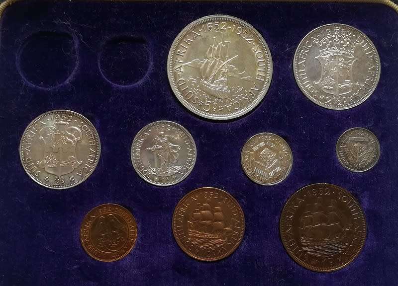 UNION 1952 PROOF SET S A M **NO GOLD**