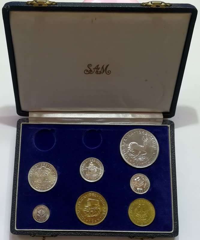 REPUBLIC 1962 PROOF SET S A M