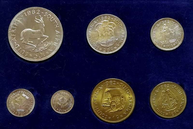 REPUBLIC 1962 PROOF SET S A M