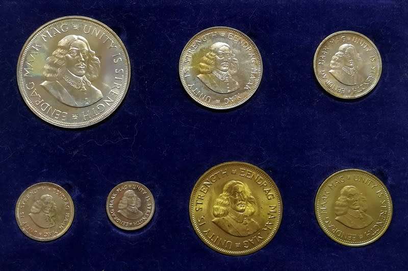 REPUBLIC 1962 PROOF SET S A M