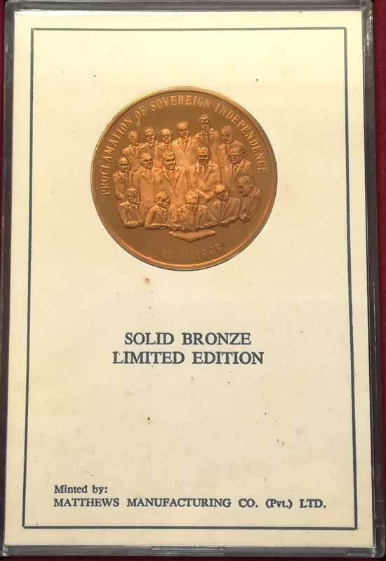 RHODESIAN HISTORY MEDALLION VOL.2 **IAN SMITH**