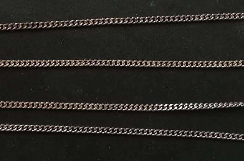 STERLING SILVER ITALY CHAIN 410MM 1.8 GRAMS