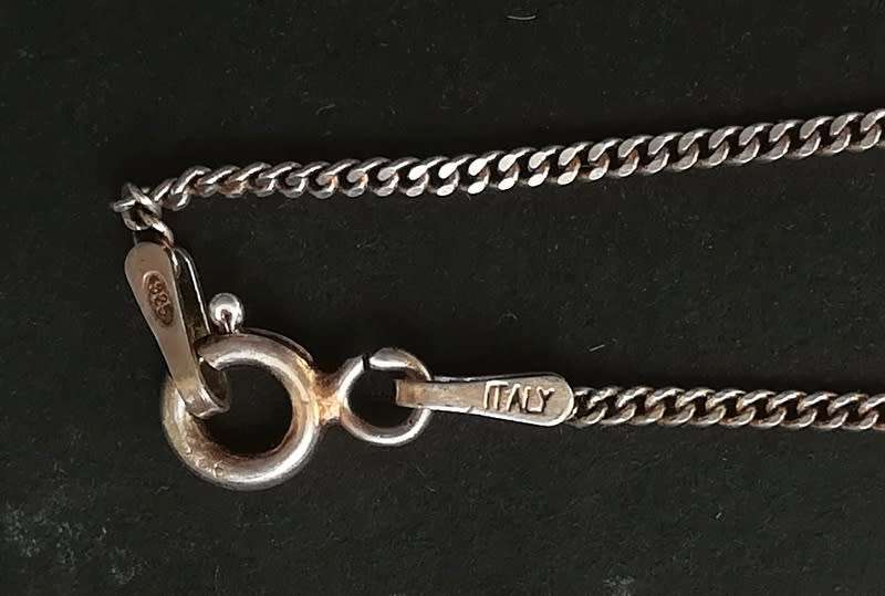 STERLING SILVER ITALY CHAIN 410MM 1.8 GRAMS