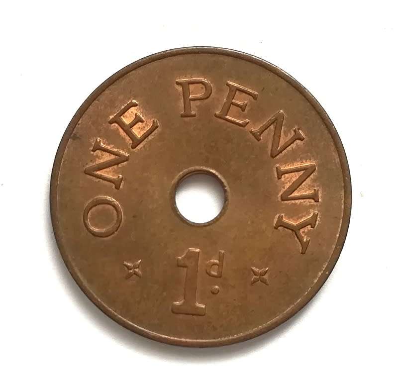 ZAMBIA 1966 PENNY