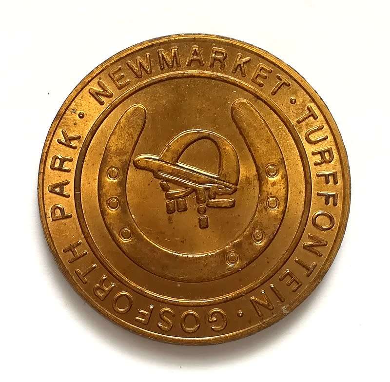 1995 RUGBY SUPPORTERS RACE DAYS MEDALLION 38MM