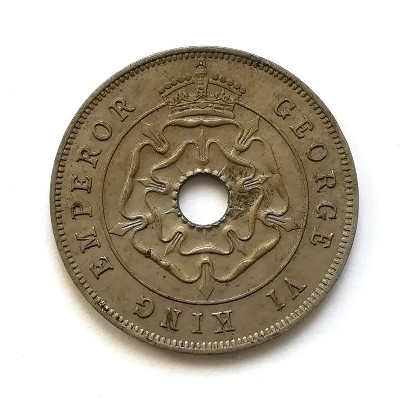 SOUTHERN RHODESIA 1938 PENNY