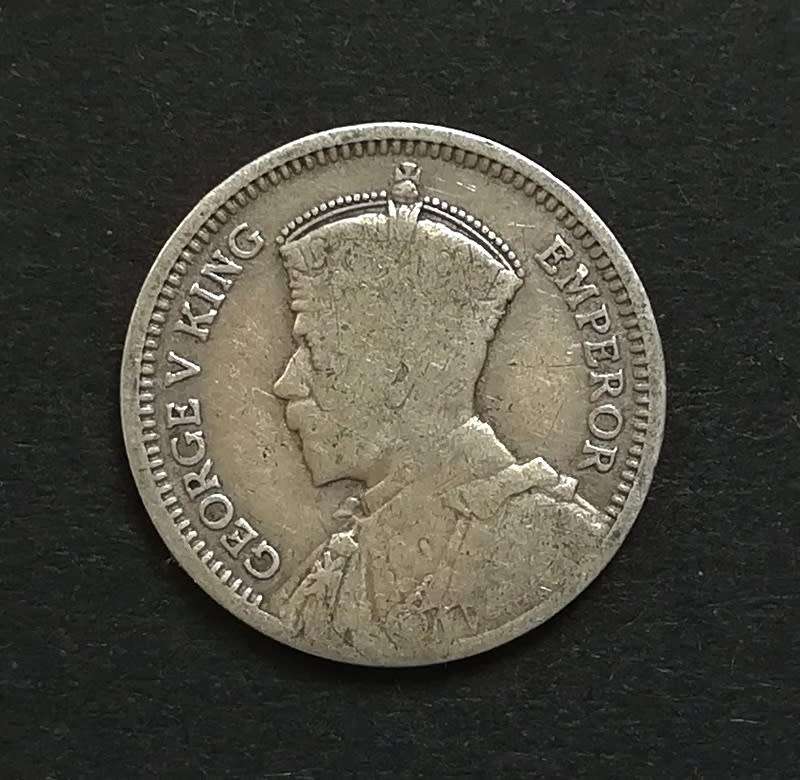 SOUTHERN RHODESIA 1936 SILVER 3 PENCE