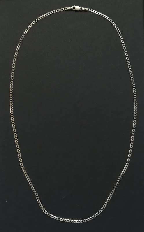 STERLING SILVER ITALY CHAIN 480MM 3.8 GRAMS