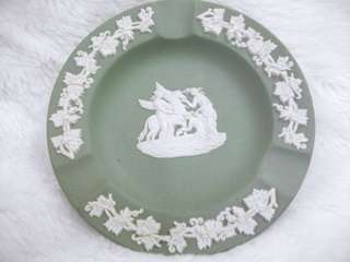 GREEN WEDGWOOD ASH TRAY