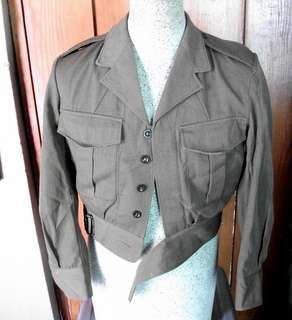OLD SOUTH AFRICAN ARMY COMBAT BUNNY JACKET 1966 SIZE 360 +-SMALL