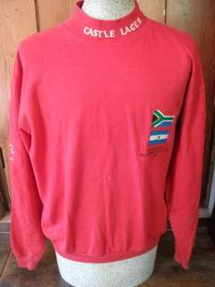 NELSON MANDELA INAUGURATION CHALLENGE 1995 SWEATSHIRT-S.A. FOOTBALL ASSOCIATION AND CASTLE LAGER