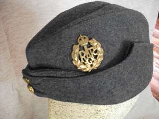 ROYAL AIRFORCE CAP WITH BRASS BADGE AND BUTTONS DATED SEPTEMBER 1939 ***ORIGINAL***