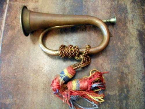 COPPER AND BRASS HORN