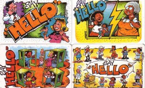 Telkom phone card - say "Hello" (free postage)