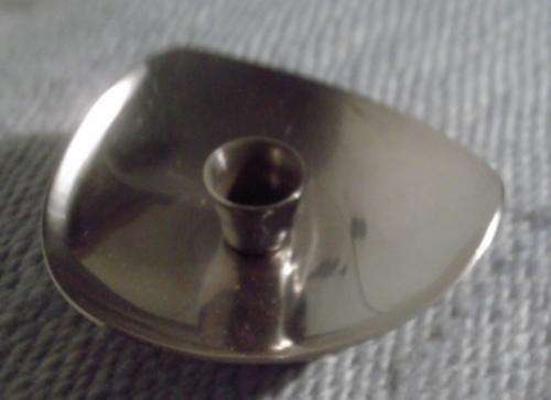 Danish Stainless Steel Candle Holders