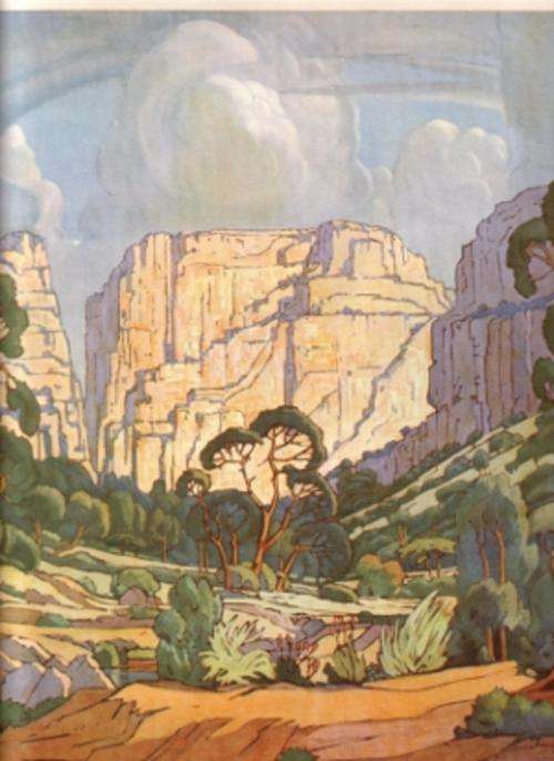 J.H. Pierneef - Rustenburg Kloof