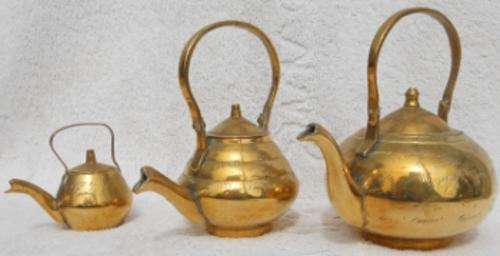 Brass Tea Pots
