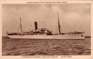 Union Castle Postcard "Dunluce Castle"