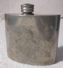 Pewter Hip Flask